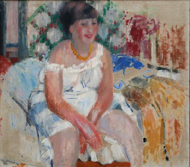 Rik Wouters Woman on the Bedside France oil painting art